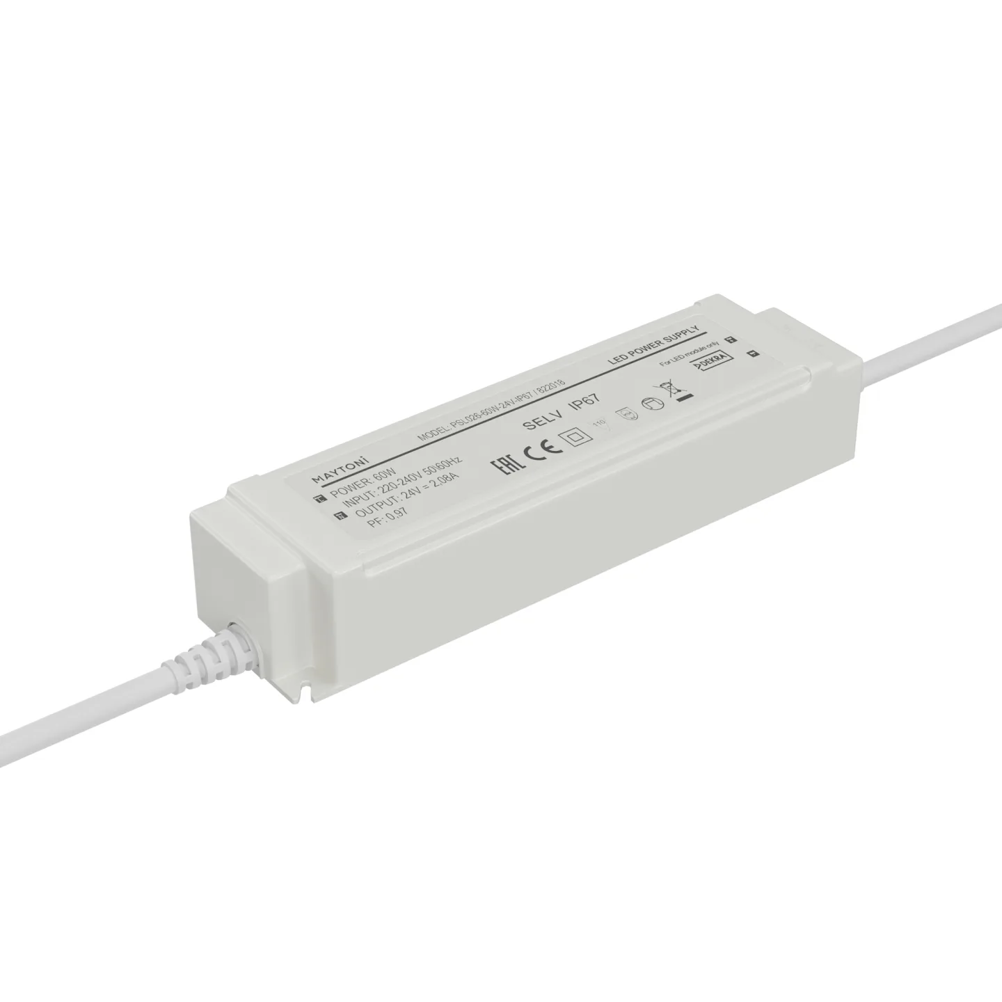 Led Strip Источник напряжения PSL026 24В 60Вт IP67 822018 — главное фото товара