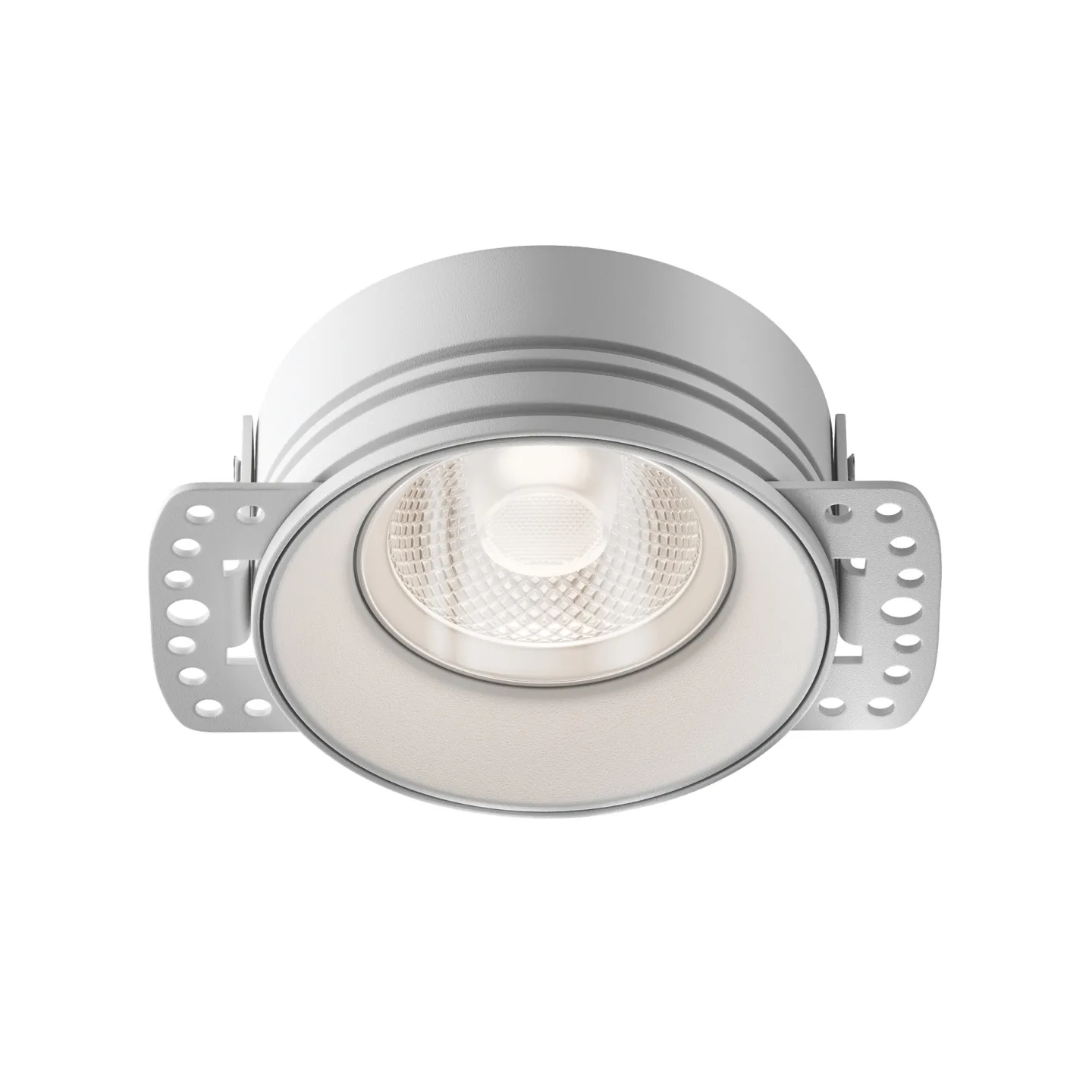 Technical (Maytoni) Встраиваемый светильник Галька / Flint 1*GU10 10 Вт IP 44 DL101-GU10-TRS-W — главное фото товара