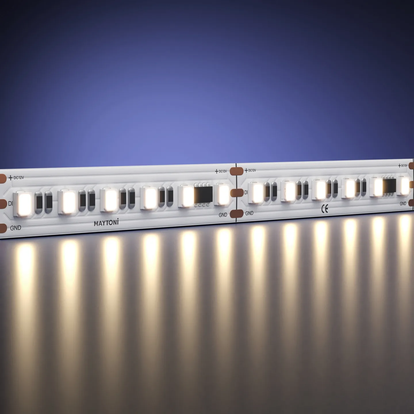Led Strip Светодиодная лента 24В 2835 14,4Вт/м Адресная (SPI) 3000K 5м IP 20 201252 — главное фото товара