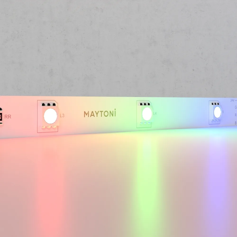 Led Strip Светодиодная лента 24В 5050 7,2Вт/м Цветная (RGB) 5м IP20 10166 — главное фото товара