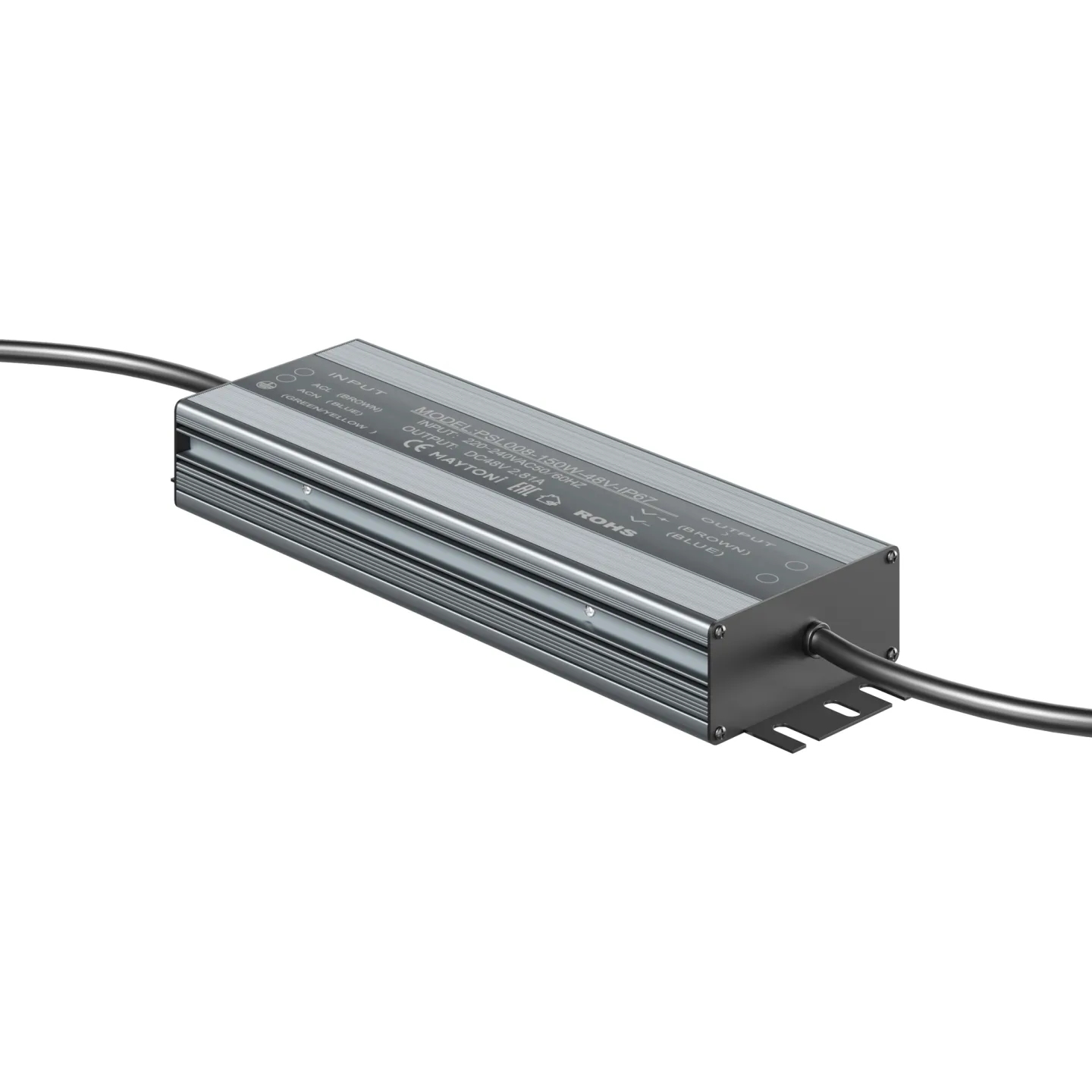 Technical (Maytoni) Источник напряжения 48В 150Вт IP67 PSL008 PSL008-150W-48V-IP67 — главное фото товара
