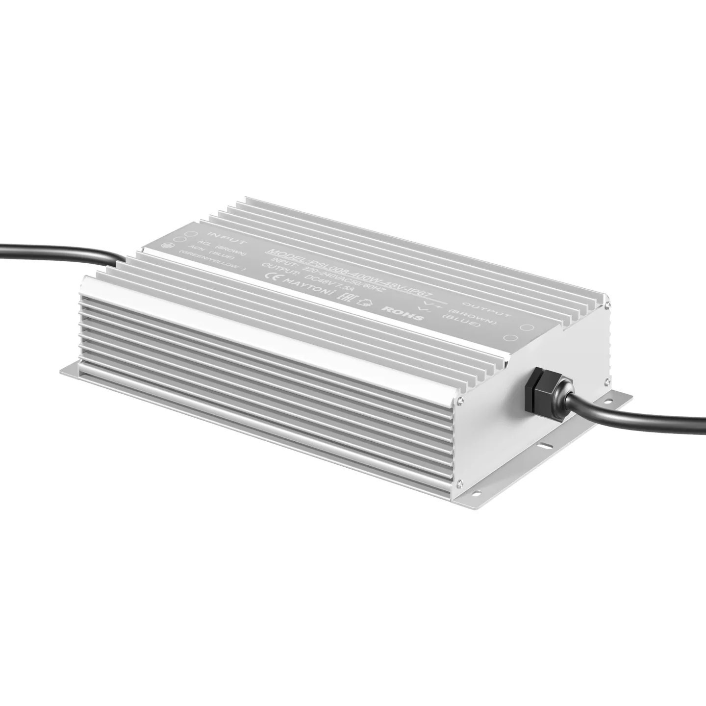 Technical (Maytoni) Источник напряжения 48В 400Вт IP67 PSL008 PSL008-400W-48V-IP67 — главное фото товара