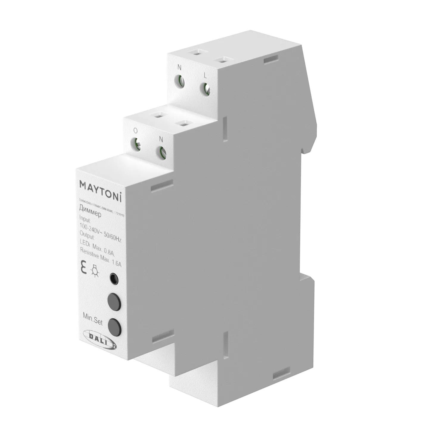 Maytoni Диммер DALI DT6 TRIAC 230В DIN 400Вт 721018 — главное фото товара