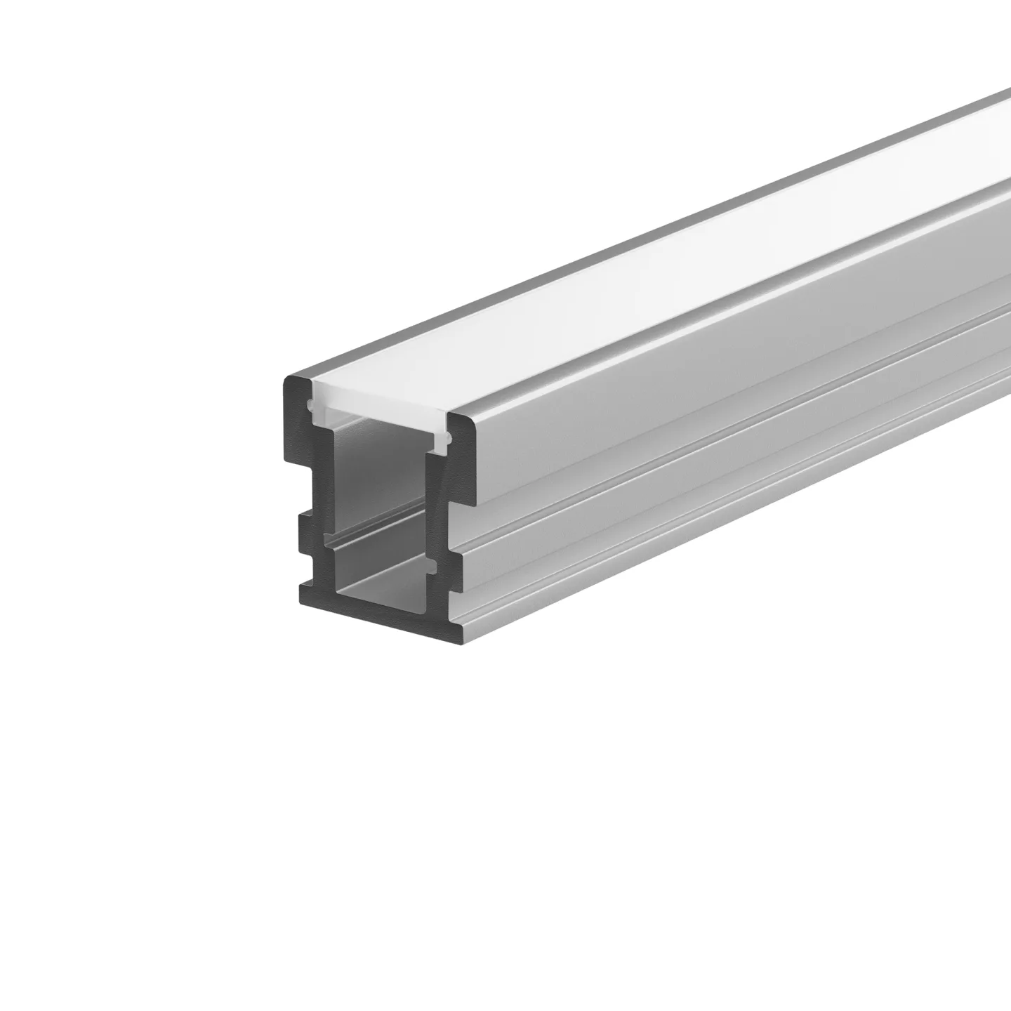 Led Strip Алюминиевый профиль встраиваемый в пол 26x26 (Серебро, 2 м), ALM-2626-S-2M 636016 — главное фото товара