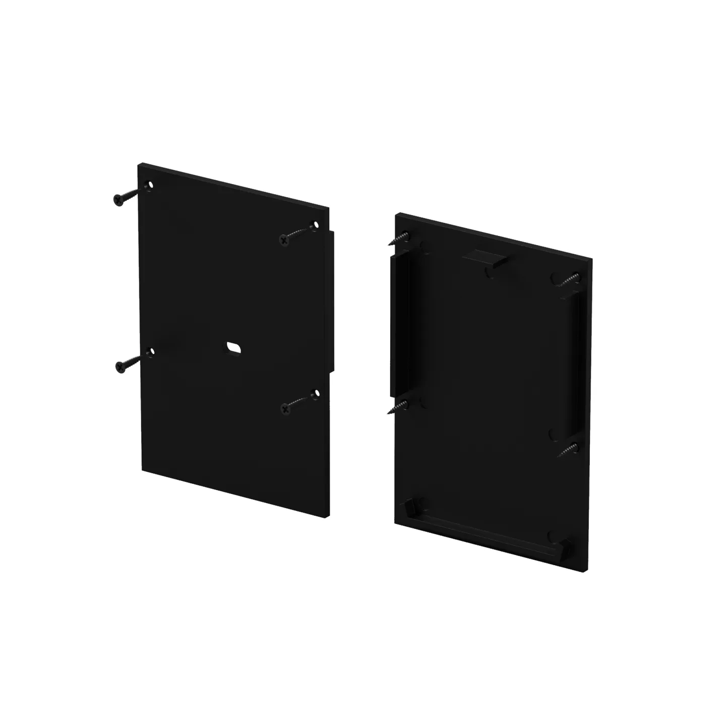 Maytoni Комплект заглушек (для профиля ALM-5070-В-2М) 2 шт., ALM-5070-B-EC 642096 — главное фото товара