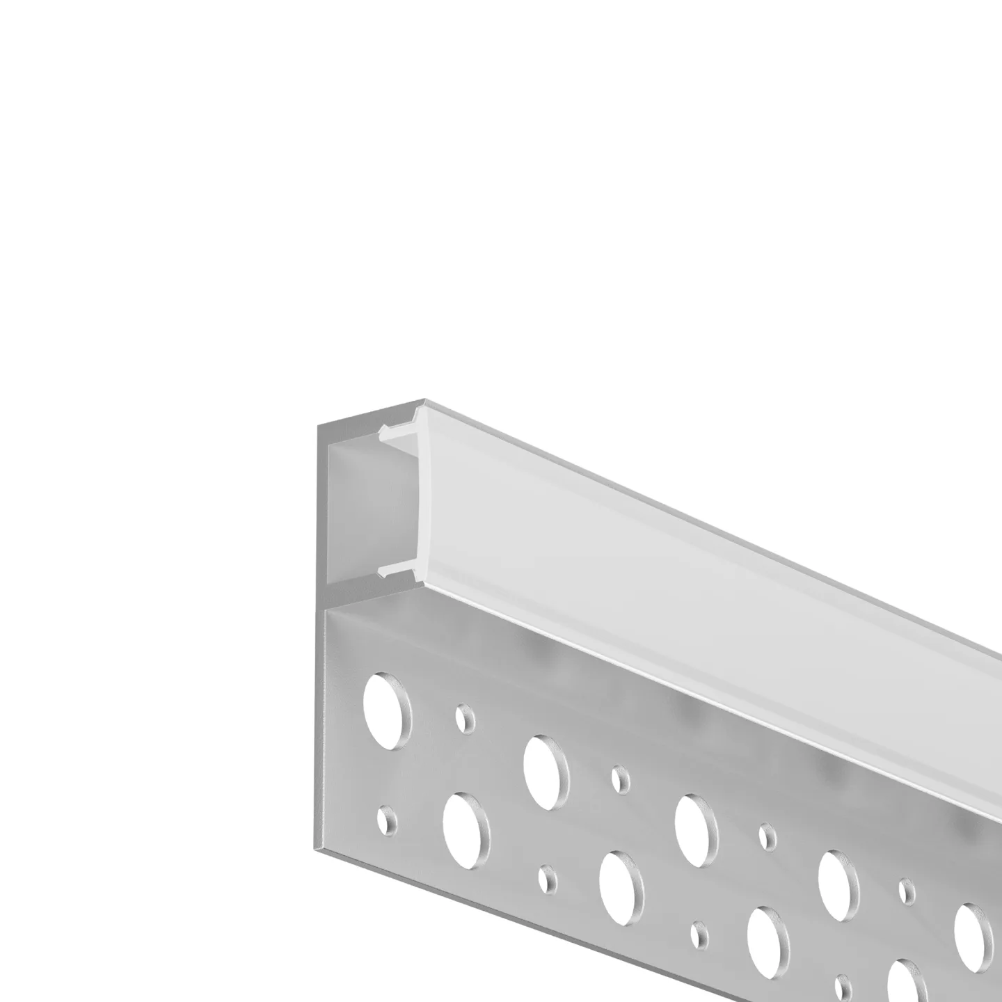 Led Strip Алюминиевый профиль встраиваемый 36x11 (Серебро, 2 м), ALM-3611-S-2M 636001 — главное фото товара