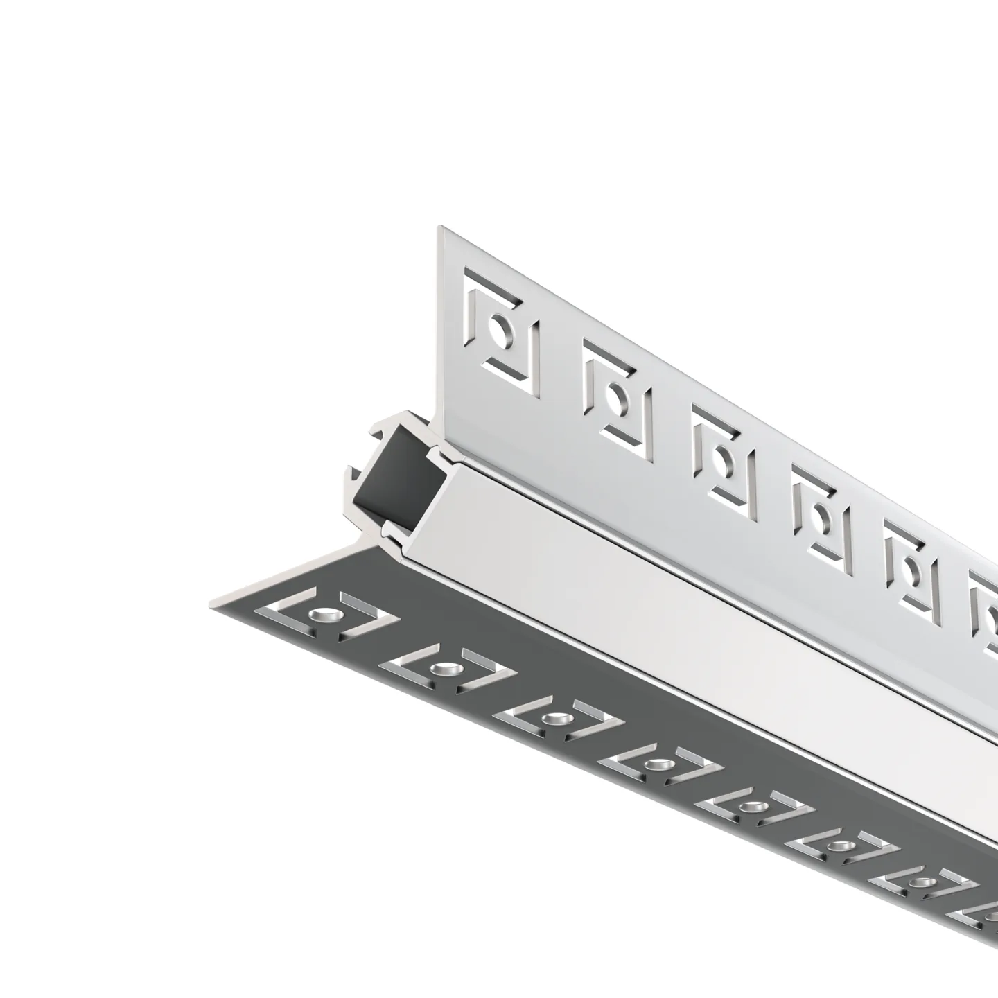Led Strip Алюминиевый профиль встраиваемый скрытого монтажа 50x22 (Серебро, 2 м), ALM-5022-S-2M — главное фото товара