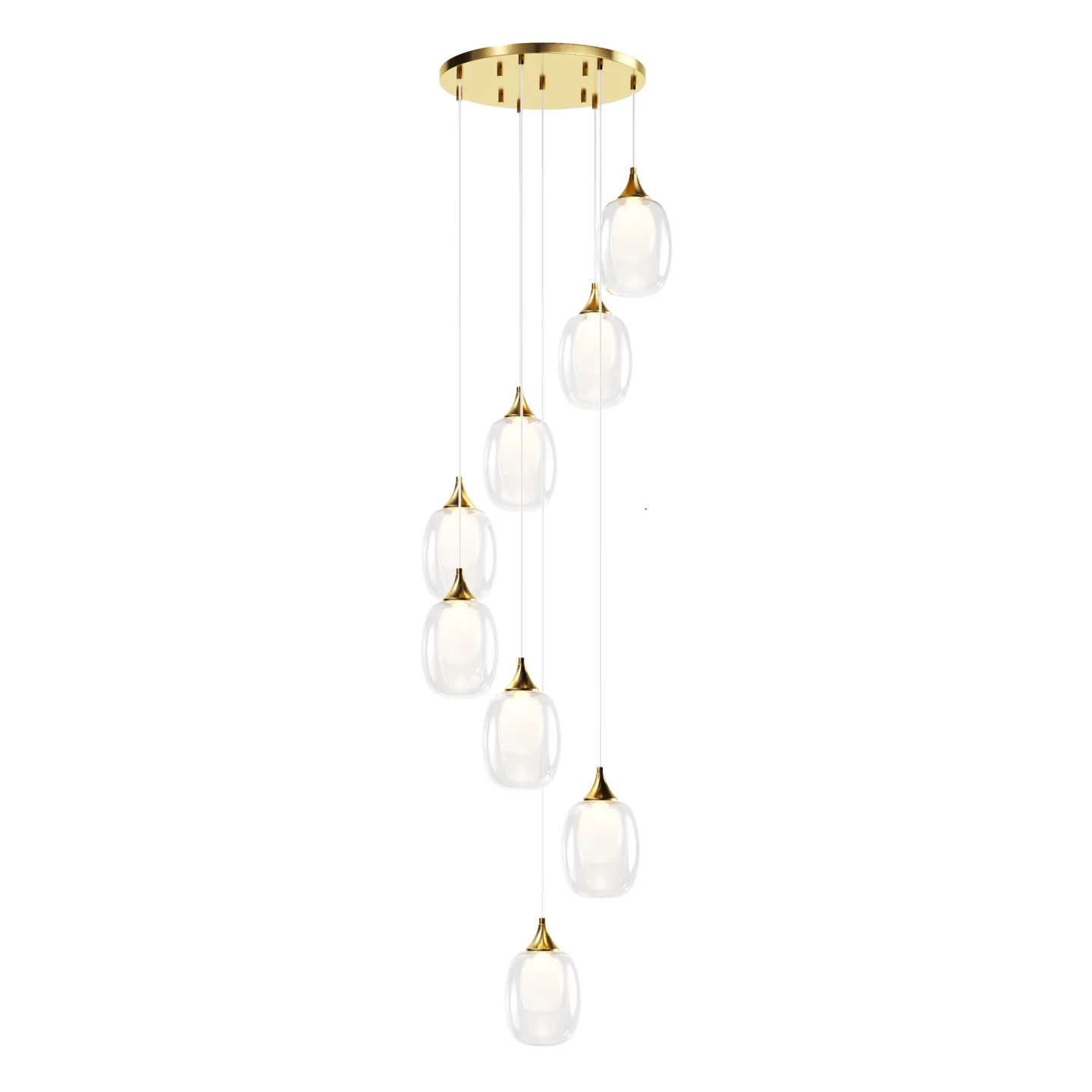 Maytoni Подвесной светильник Аура / Aura E14х8 MOD016PL-08BS1 — главное фото товара