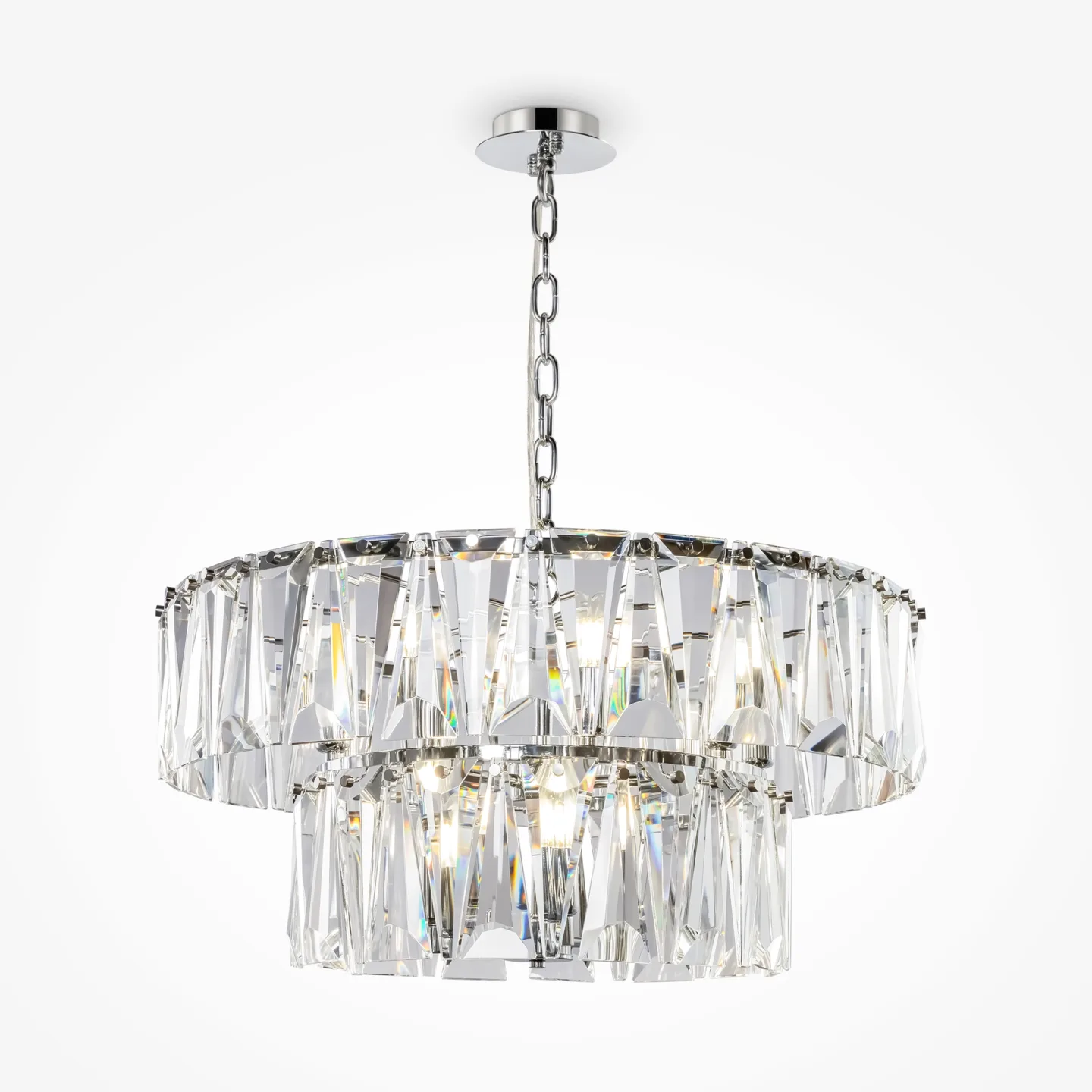 Maytoni Подвесной светильник Пунтес / Puntes E14х12 MOD043PL-12CH — главное фото товара
