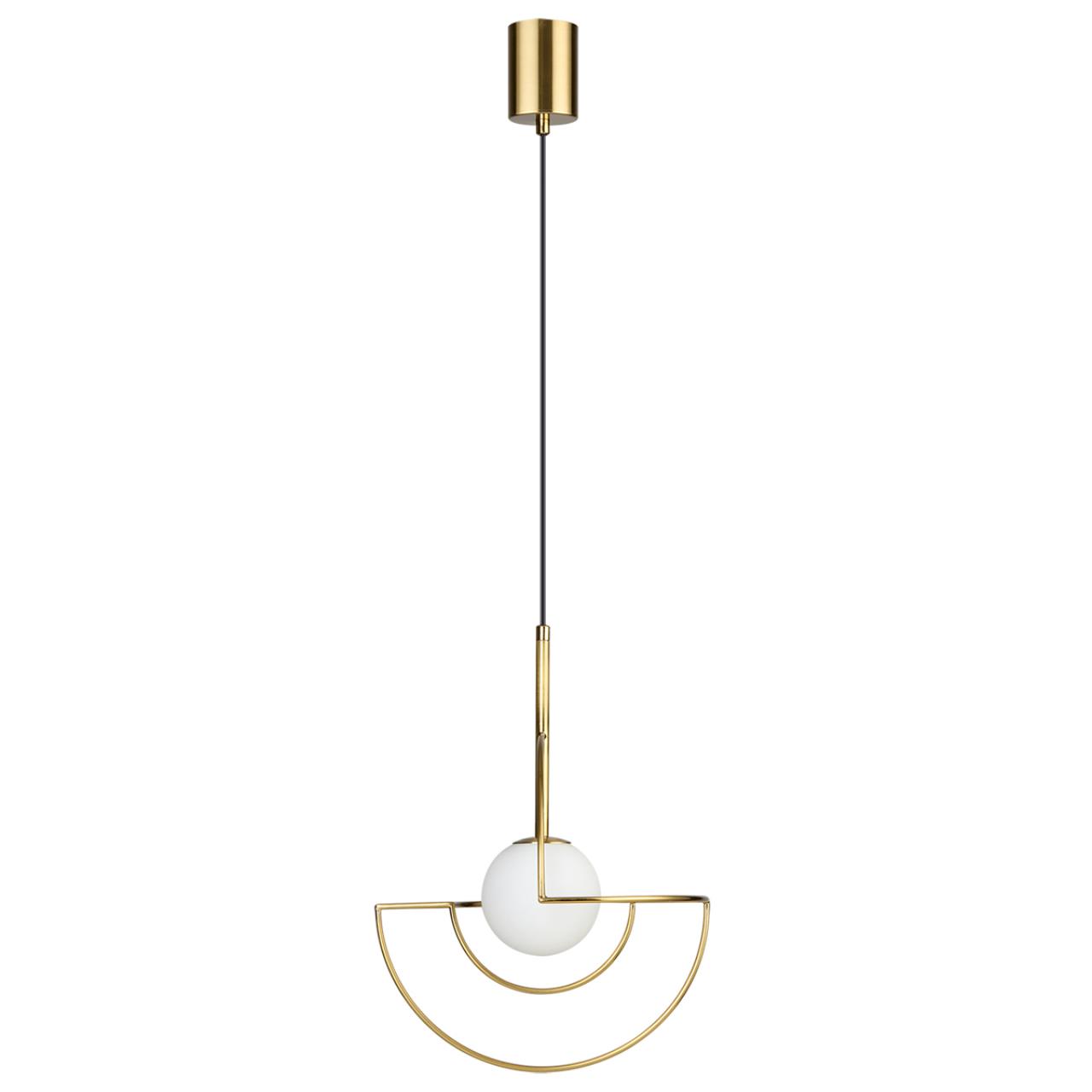 Odeon Light 7195/3L L-VISION ODL27 Подвесной светильник металл/стекло/бронза/белый I{20 LED 3W 3500K 220V FUTURUM — главное фото товара