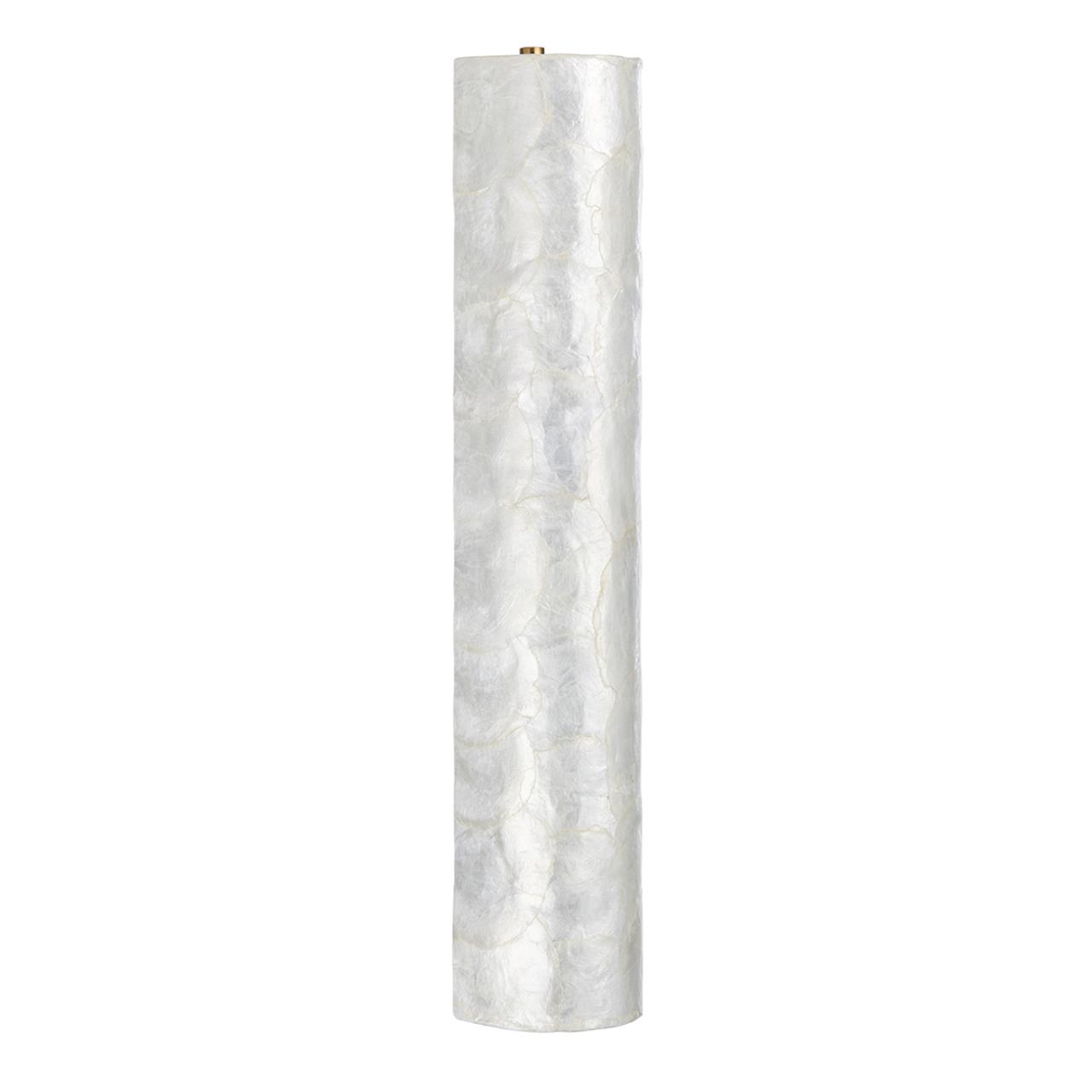 Odeon Light 7199/10WL ECODESIGN ODL27 Настенный светильник металл/морская ракушка/акрил/античная бронза/белый IP20 LED 3500K 10W 220VK SEASHELL — главное фото товара