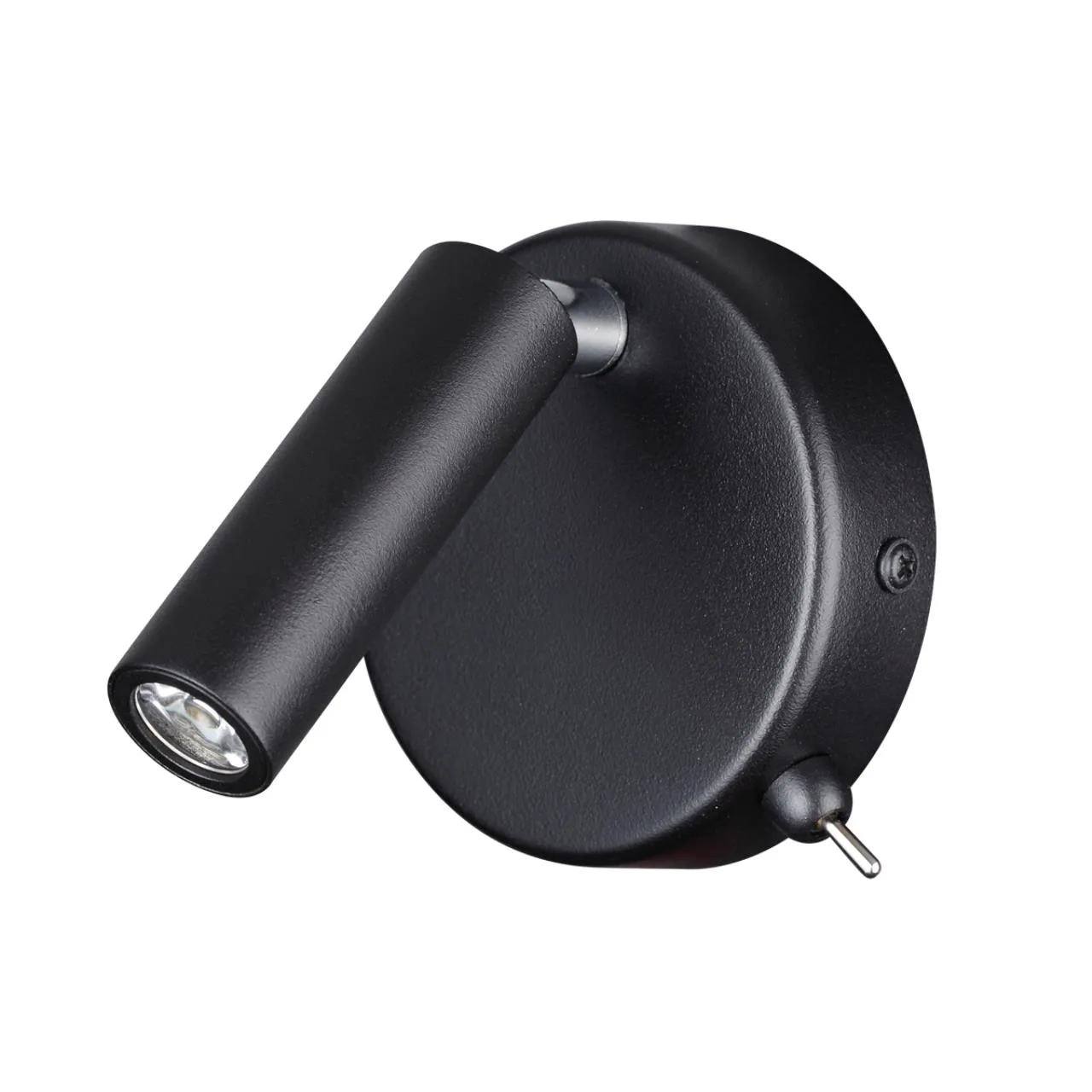 Lumion 5220/3WL LEDIO LN22 000 черный Бра с выкл. LED 3W 3000K 330Лм 220V CHASE — главное фото товара