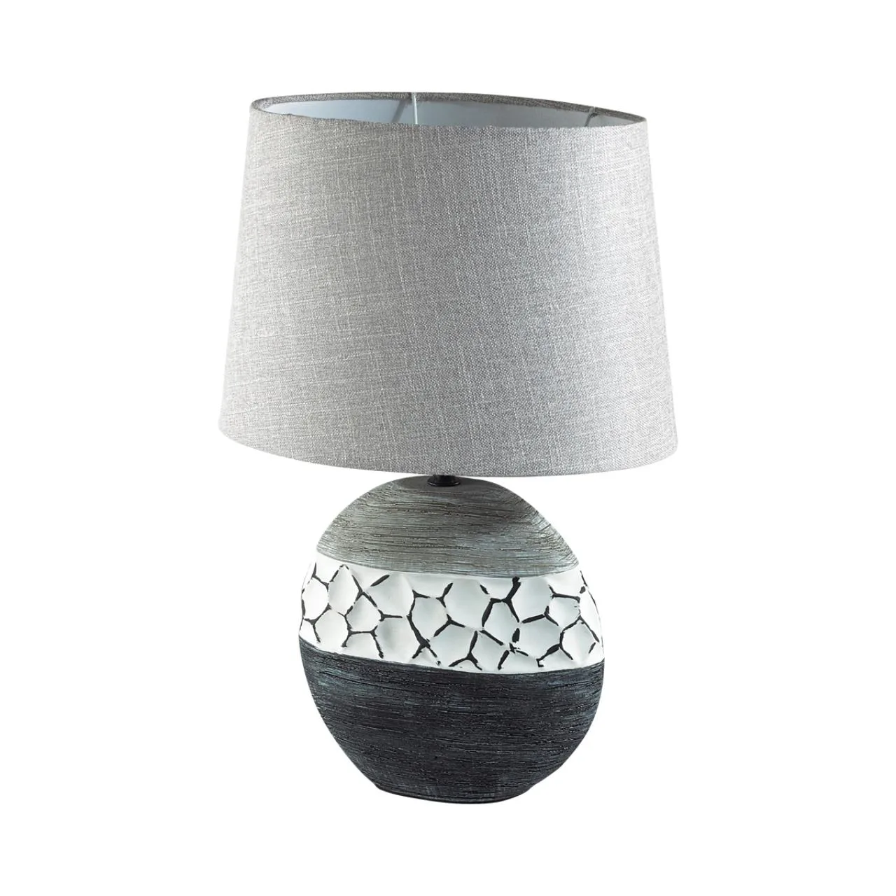 Lumion 8119/1T COMFI LN26 489 серый, керамика/текстиль Настольная лампа E27 1*60W 220V AVALONA — главное фото товара