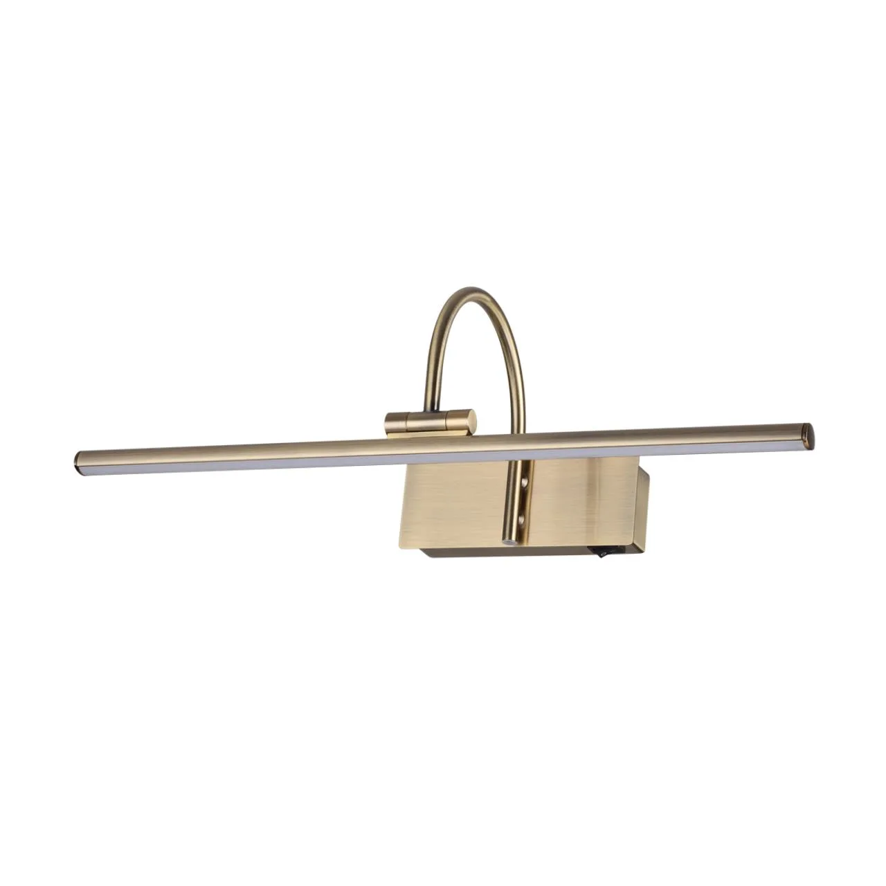 Odeon Light 4911/8WL WALLI ODL22 487 бронзовый/металл/акрил Подсветка для картин с выкл. LED 8W 4000К 420Лм GEBA — главное фото товара