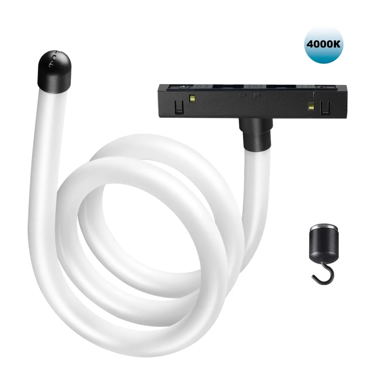Novotech 359138 KONST NT23 144 черный Трековый светильник для низковольтного шинопровода FLUM IP20 LED 4000К 14W 48V 1400Лм RAMO — главное фото товара
