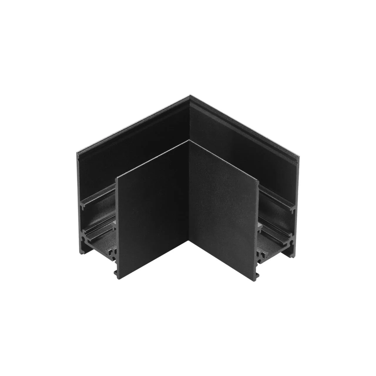 Novotech 135166 SHINO NT23 132 черный Соединитель для низковольтного шинопровода "L-образный" IP20 FLUM — главное фото товара