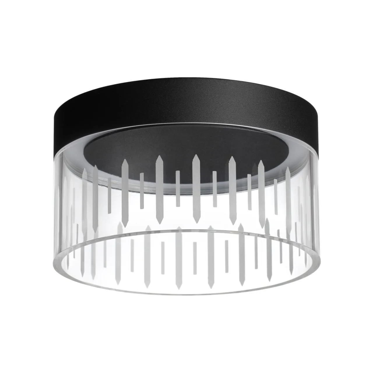 Novotech 359004 OVER NT23 388 черный Светильник накладной светодиодный IP20 LED 4000K 18W 85-265V AURA — главное фото товара