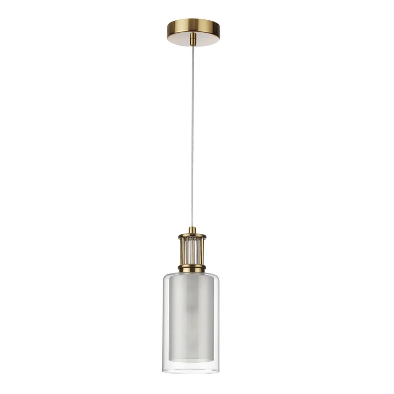 Odeon Light 5088/1A CLASSIC ODL25 635 античная бронза/стекло Подвес E14 1*40W SAGA — главное фото товара