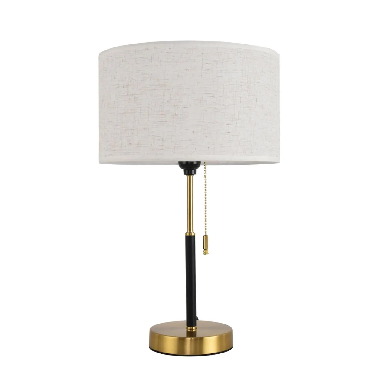 Lumion 8358/1T CLASSI LN26 521 медь/черный/белый, металл/текстиль Настольная лампа E27 60W 220V IRISA — главное фото товара