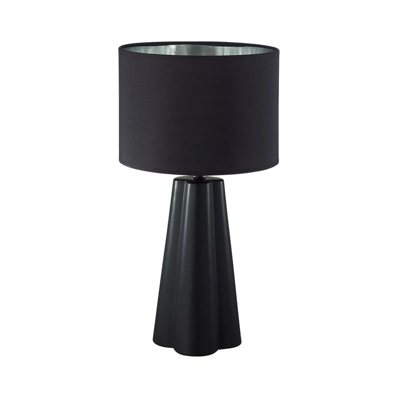 Lumion 8124/1T COMFI LN26 478 черный, керамика/текстиль Настольная лампа E27 1*60W 220V HINAMI — главное фото товара