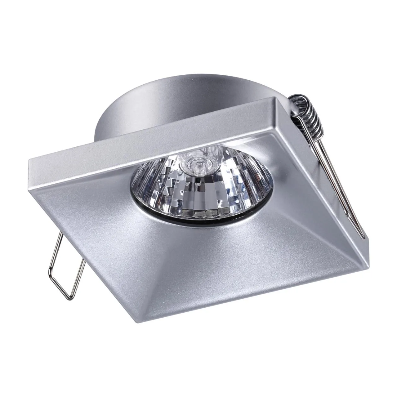 Novotech 370743 SPOT NT21 247 серебро Светильник встраиваемый IP20 GU10 50W 220V METIS — главное фото товара