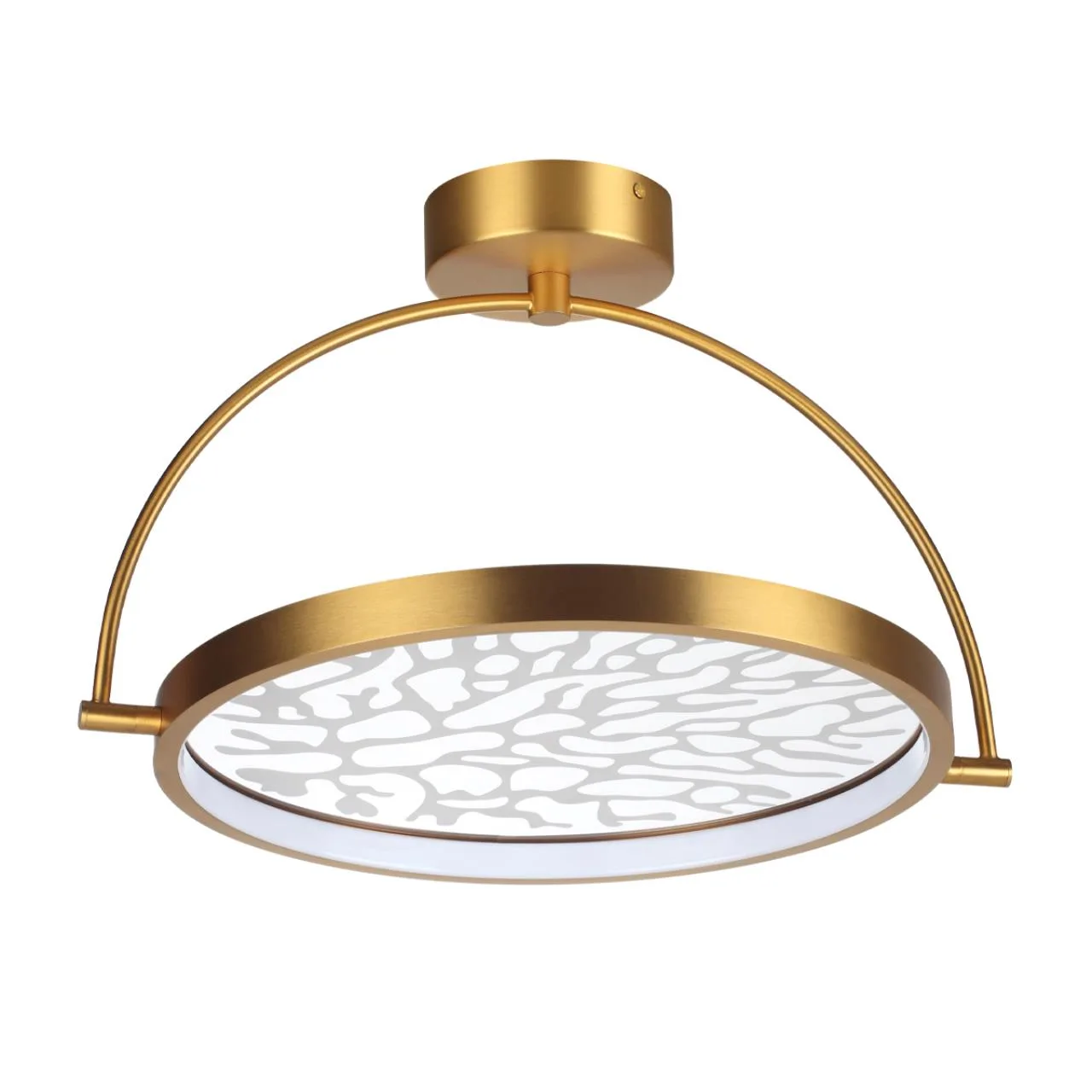 Odeon Light 6627/36CL MIDCENT ODL24 000 античная бронза/металл/акрил Потолочный светильник поворотный град IP20 LED 36W 3000K 220V SOLARIS — главное фото товара