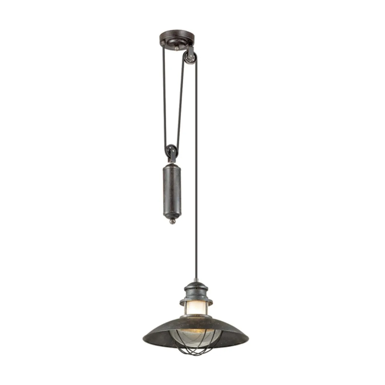 Odeon Light 4164/1A NATURE ODL19 705 коричневый/прозрачный Подвес IP23 E27 1*60W DANTE — главное фото товара