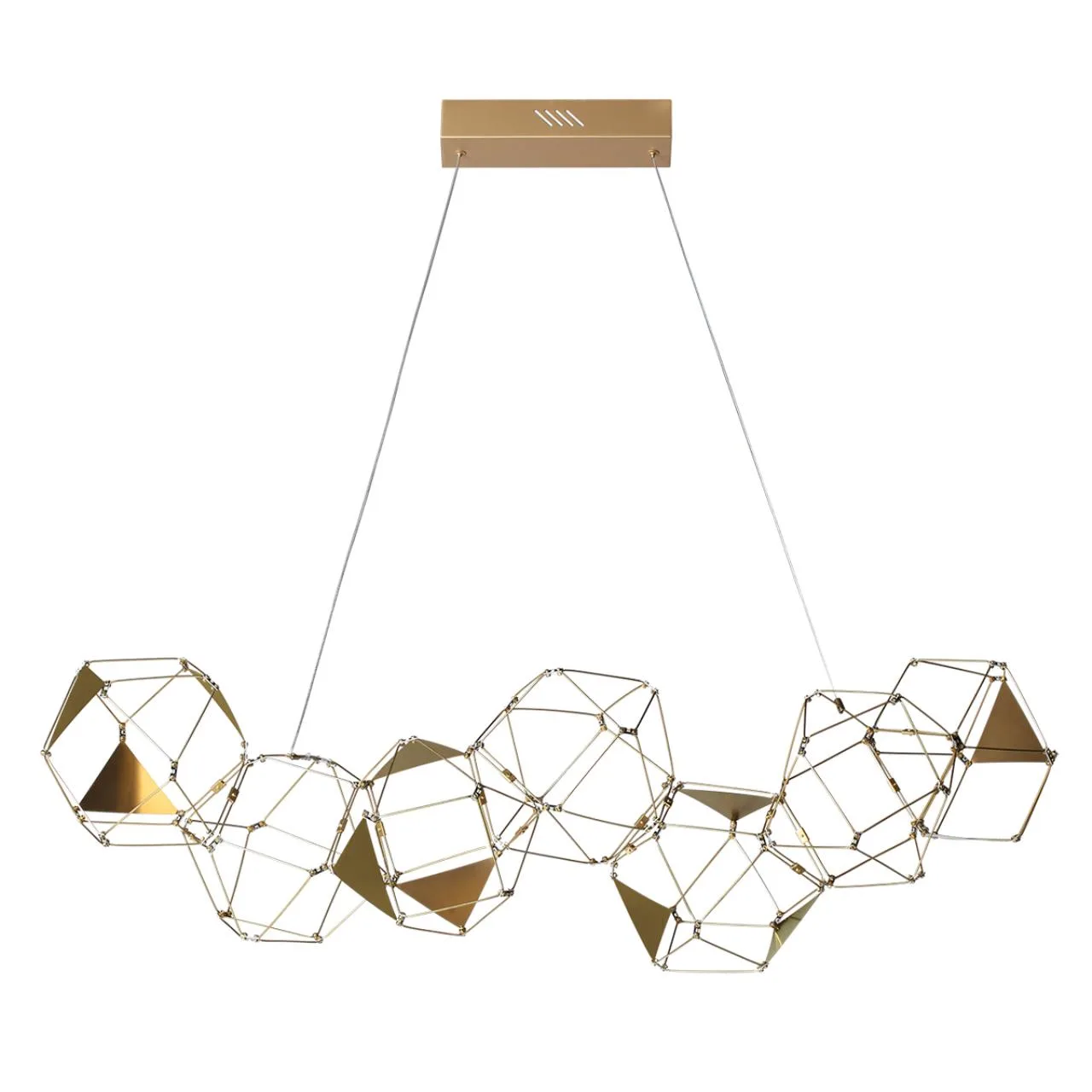 Odeon Light 5086/32L L-VISION ODL25 291 античная бронза/металл Люстра LED 32W 4000K 1900Лм TRELLIS — главное фото товара