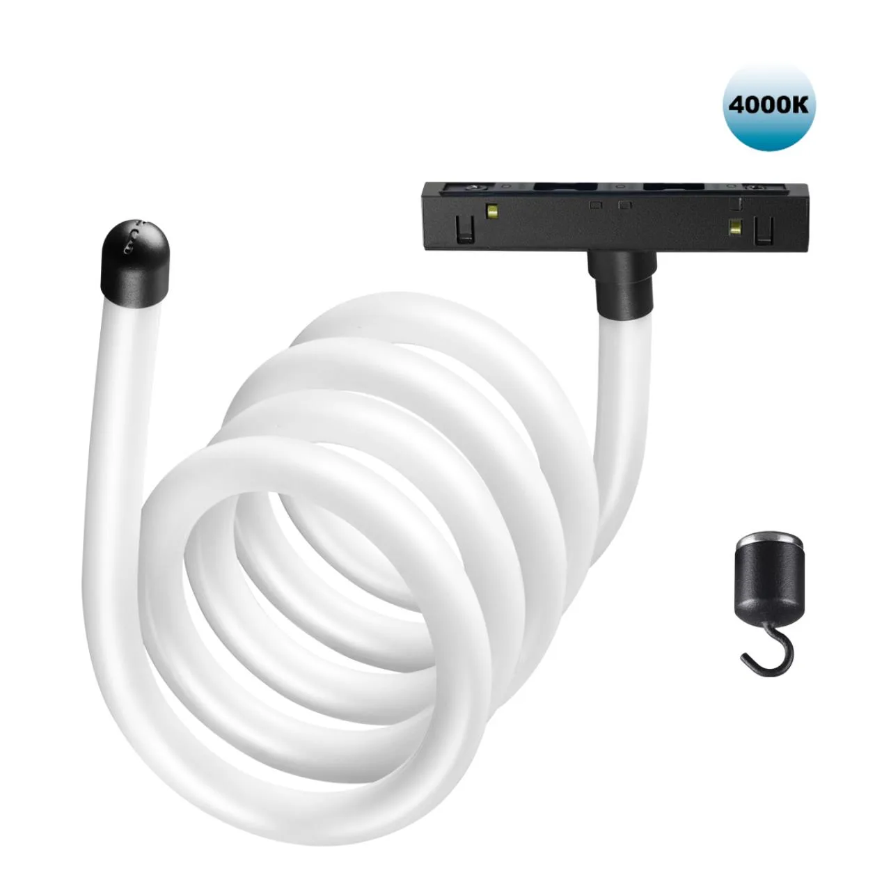 Novotech 359140 KONST NT23 144 черный Трековый светильник для низковольтного шинопровода FLUM IP20 LED 4000K 25W 48V 2500Лм RAMO — главное фото товара