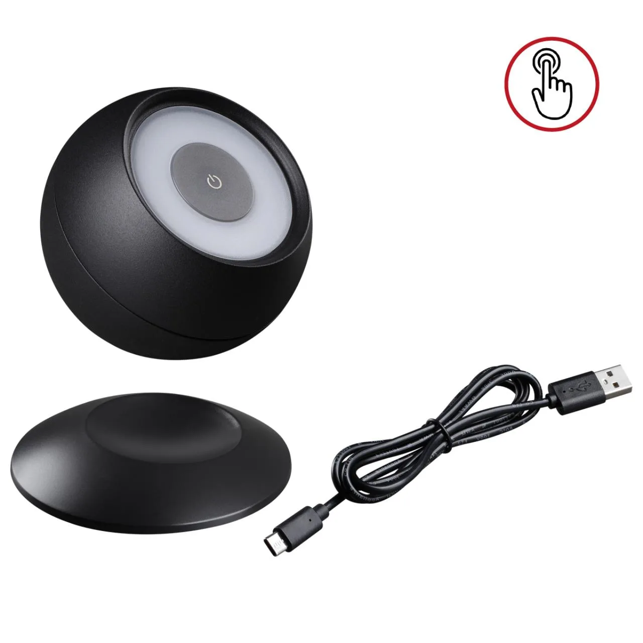 Novotech 359288 STREET NT24 692 черный Светильник ландшафтный переносной IP54 LED 2W 2600mAh Li-ion 3.7V 4000K 170Лм CARDI — главное фото товара