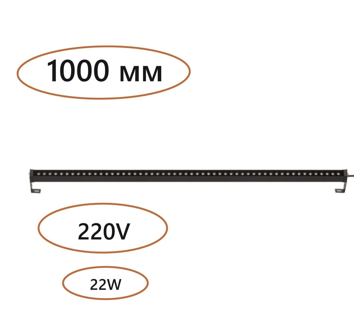 Odeon Light 7040/22WL NATURE ODL25 679 черный/металл Фасадный поворотный на 180° светильник IP65 LED 22W 3000K 24° 1670ЛмAC220-240V GRAZE — главное фото товара
