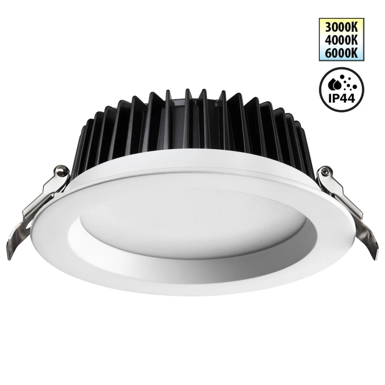 Novotech 359415 SPOT NT24 514 белый Светильник встраиваемый с переключателем цв. температуры IP44 LED 20W 170-265V 3000К\4000К\6000К DRUM — главное фото товара