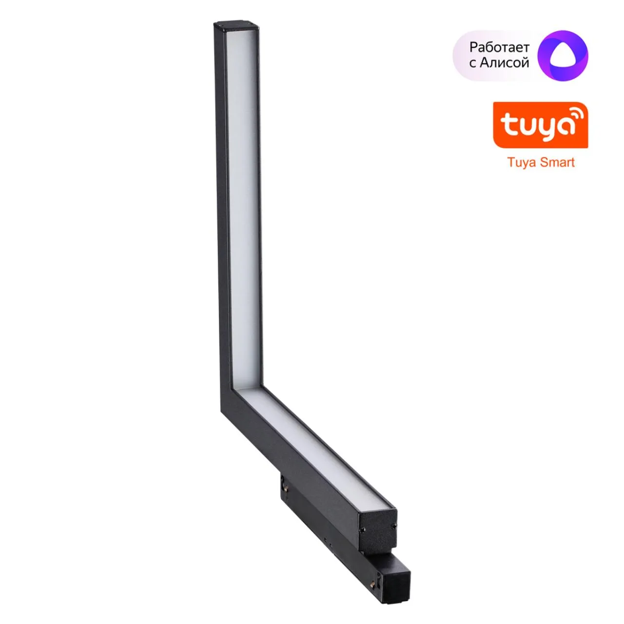 Novotech 359504 SHINO NT24 149 черный Трековый низковольт. св-к диммир. со сменой цв.температуры, пульт ДУ/Tuya Smart Life IP20 LED 24W 48V 3000-6500K FLUM — главное фото товара