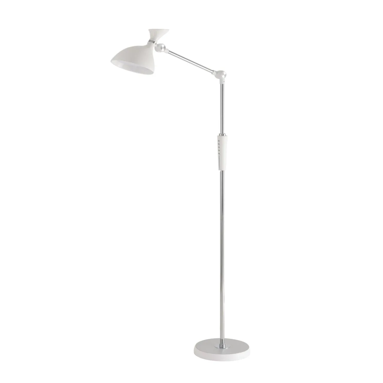 Lumion 8330/15FL LEDIO LN26 458 белый, металл/пластик Торшер LED 15W 3000/4000/6000K 220-240V ССТ/диммер HORSA — главное фото товара