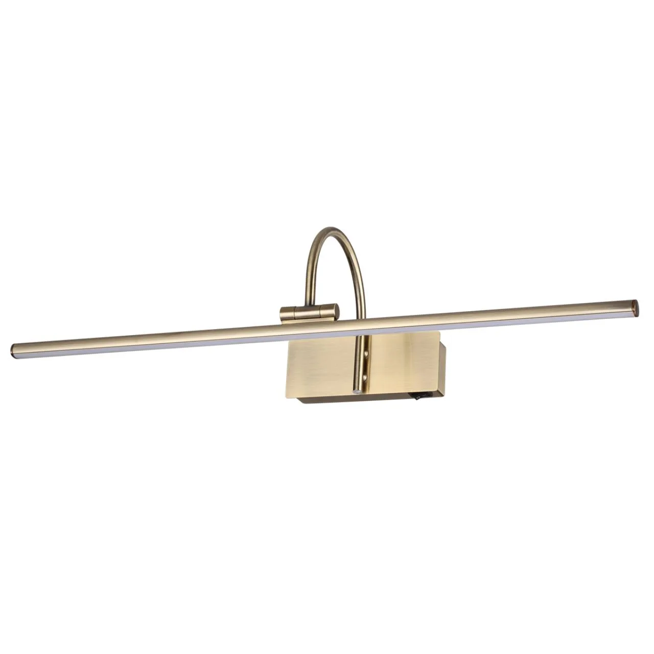 Odeon Light 4911/12WL WALLI ODL22 487 бронзовый/металл/акрил Подсветка для картин с выкл. LED 12W 4000К 570Лм GEBA — главное фото товара