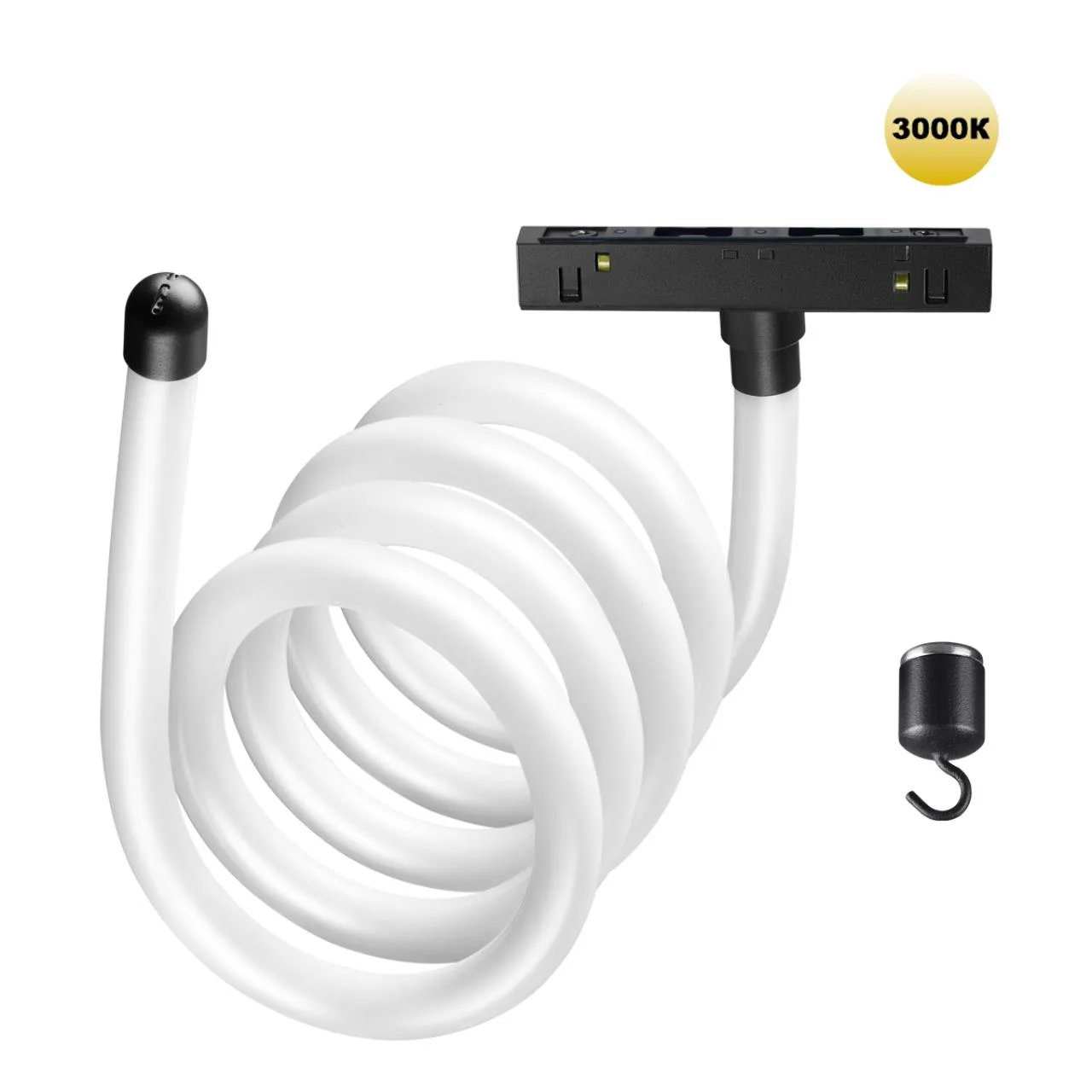 Novotech 359139 KONST NT23 144 черный Трековый светильник для низковольтного шинопровода FLUM 3000K IP20 LED 25W 48V 2500Лм RAMO — главное фото товара