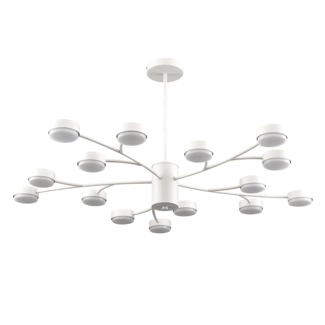 Lumion 8265/15 COMFI LN26 233 металл/металл белый/белый Люстра GX53 LED 15*7W 220V TORINA — главное фото товара