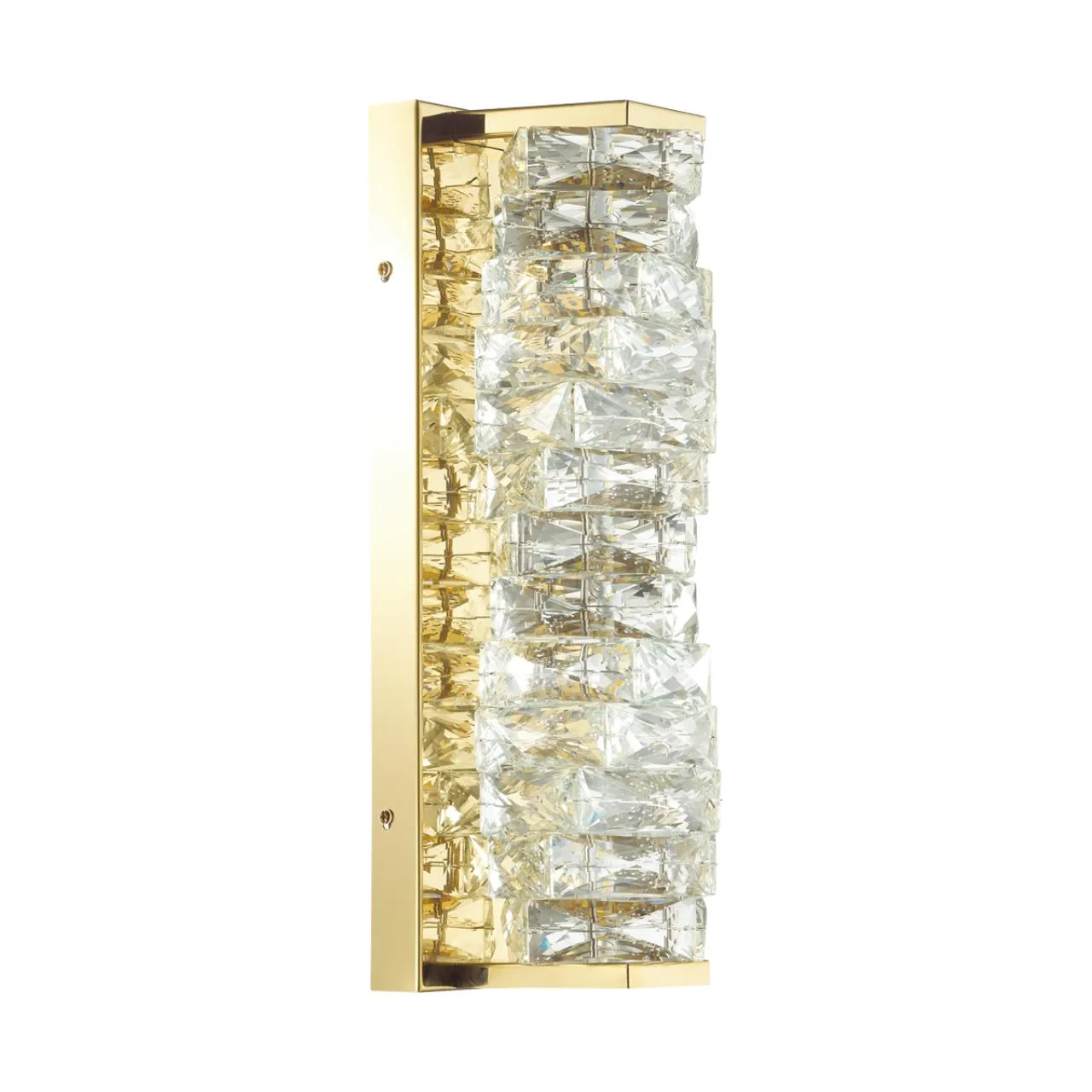 Odeon Light 4999/10WL HALL ODL23 623 золотой/прозрачный/металл/хрусталь Бра LED 10W 4000K STRAZA — главное фото товара