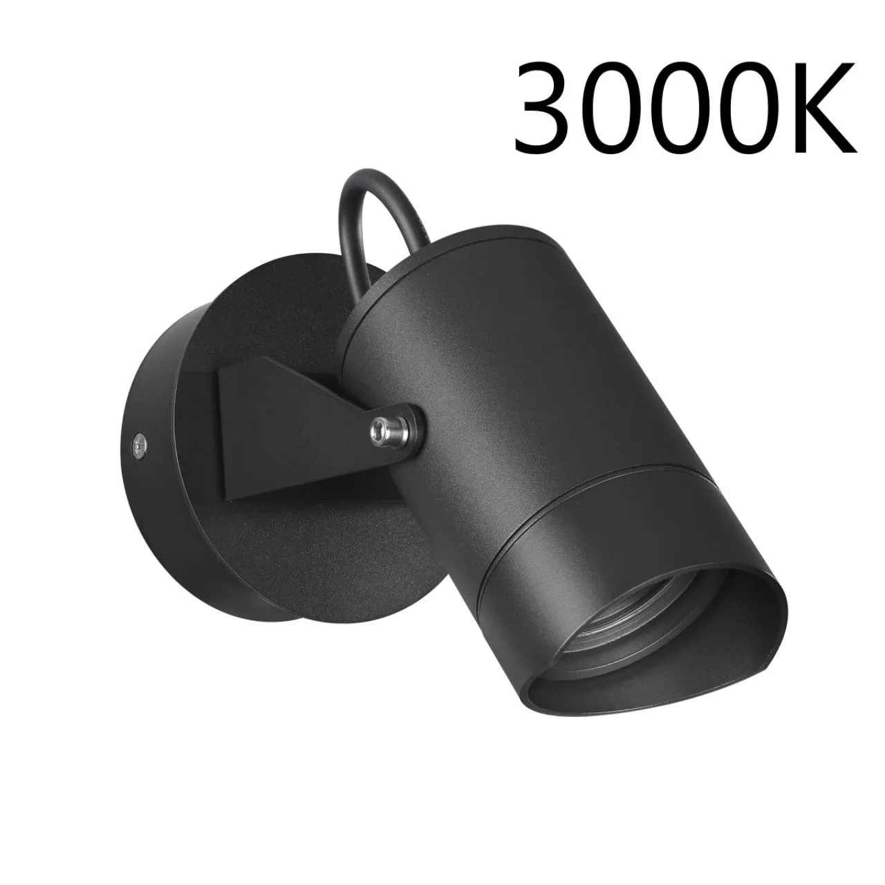 Odeon Light 6647/10WL3 NATURE ODL25 687 черный/металл Настенный светильник IP54 LED 10W 3000K 38° AC85-265V STIMA — главное фото товара
