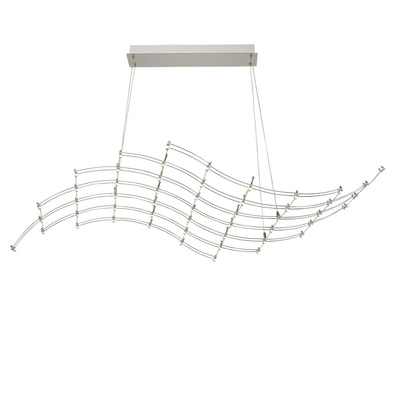 Odeon Light 7057/45L HIGHTECH ODL25 289 Подвесной светильник нерж/сталь IP20 LED 3000K 220V WELKIN — главное фото товара