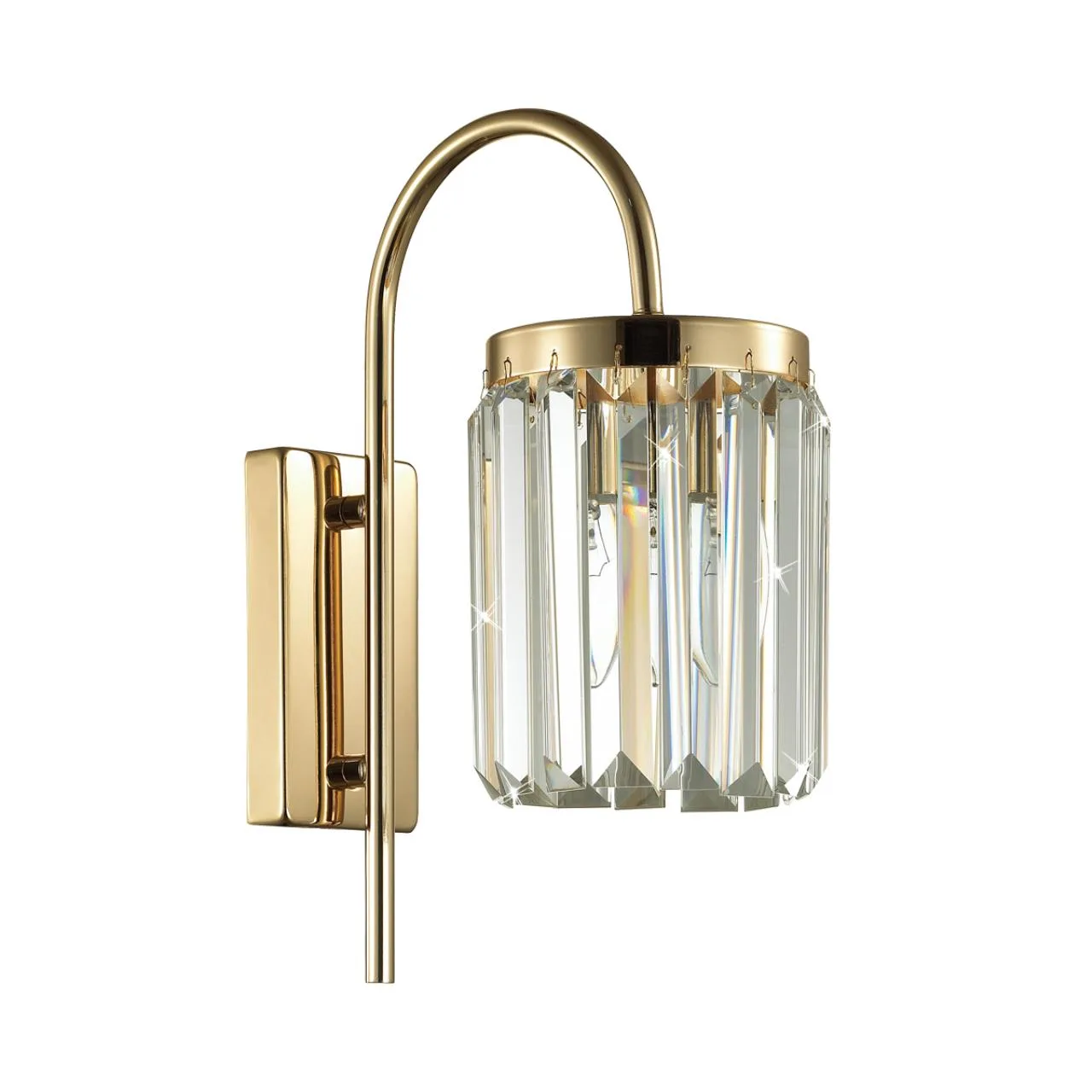 Odeon Light 4987/1W CLASSIC ODL22 639 золотой/хрусталь Бра E14 1*40W VASSA — главное фото товара