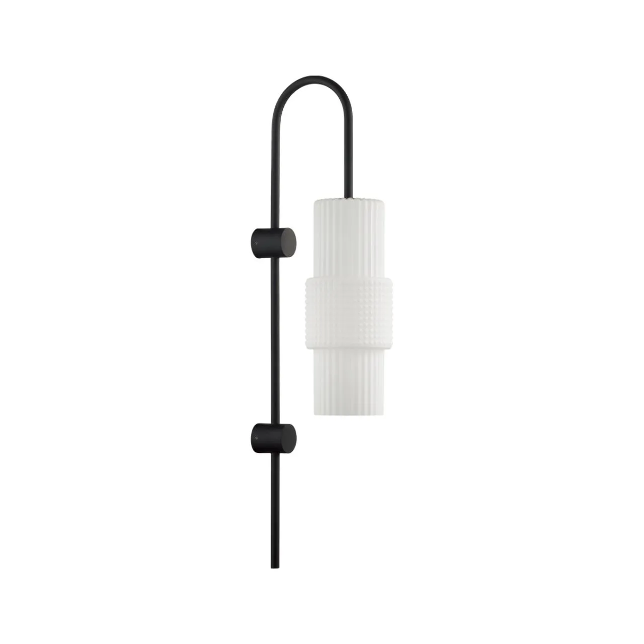 Odeon Light 5017/1W MODERN ODL23 405 черный/белый матовый металл/стекло Бра E14 1*40W PIMPA — главное фото товара