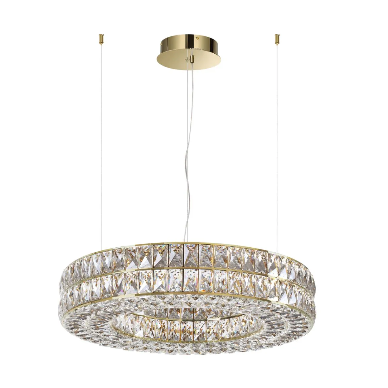 Odeon Light 4926/85L L-VISION ODL24 581 золото/металл/хрусталь Люстра LED 85W 4000K 5074Лм PANTA — главное фото товара