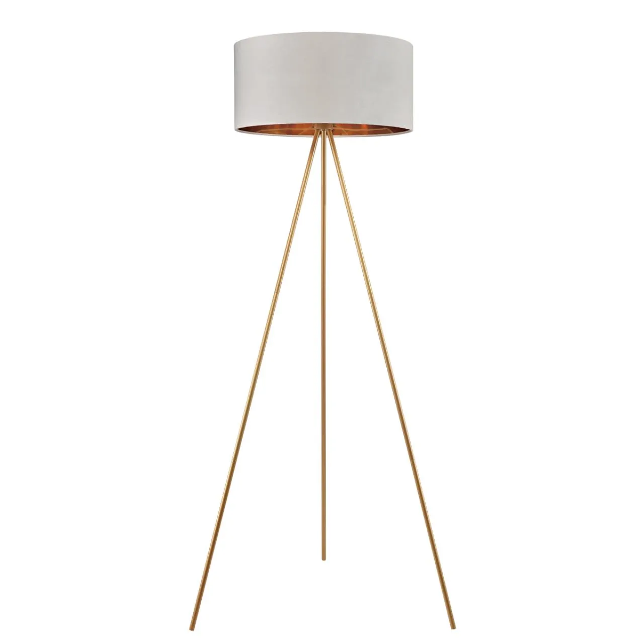 Lumion 8077/1F NEOCLASSI LN26 466 золото/белый, металл/текстиль Торшер E27 1*60W 220V TAPIOKA — главное фото товара