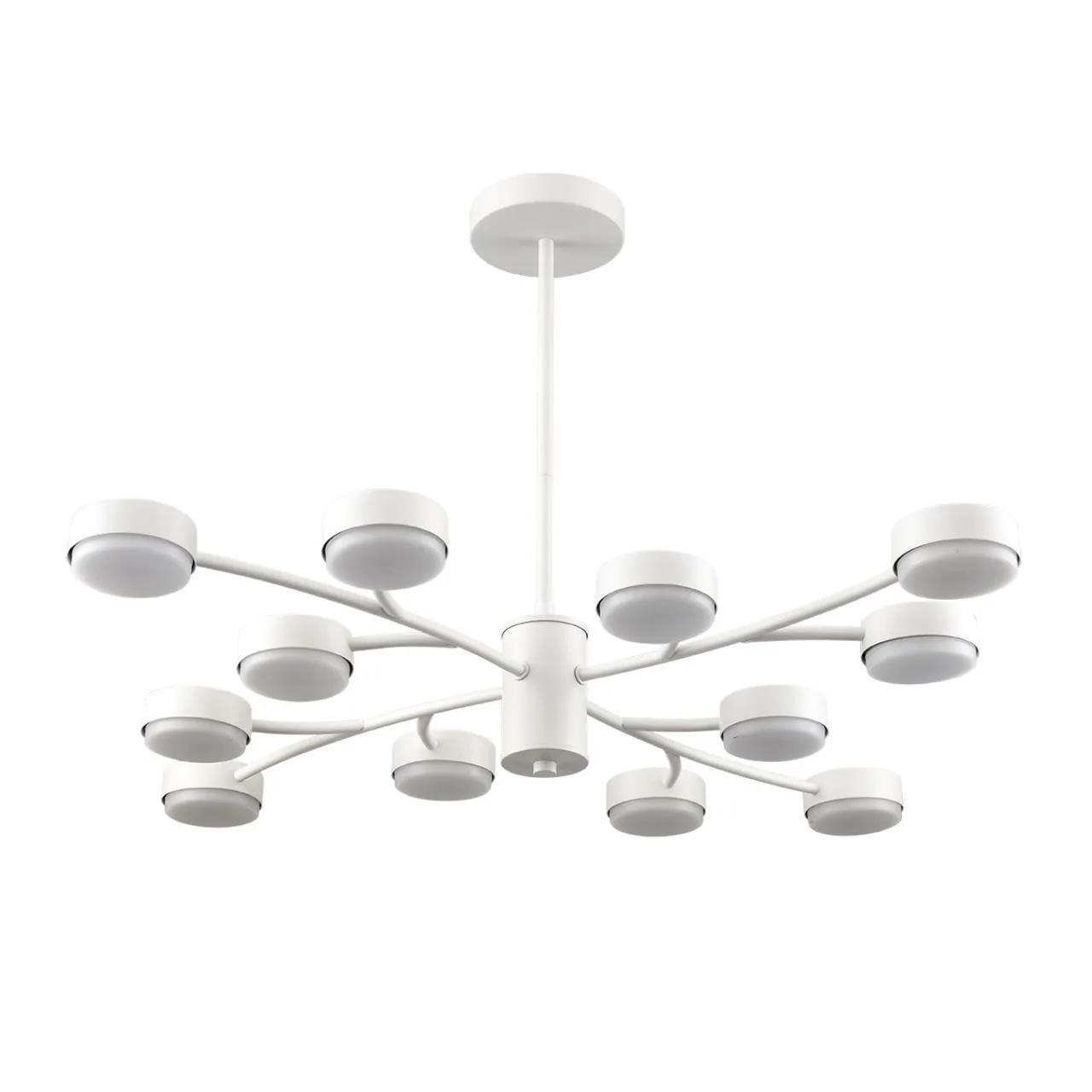 Lumion 8265/12 COMFI LN26 233 металл, белый Люстра GX53 LED 12*7W 220V TORINA — главное фото товара