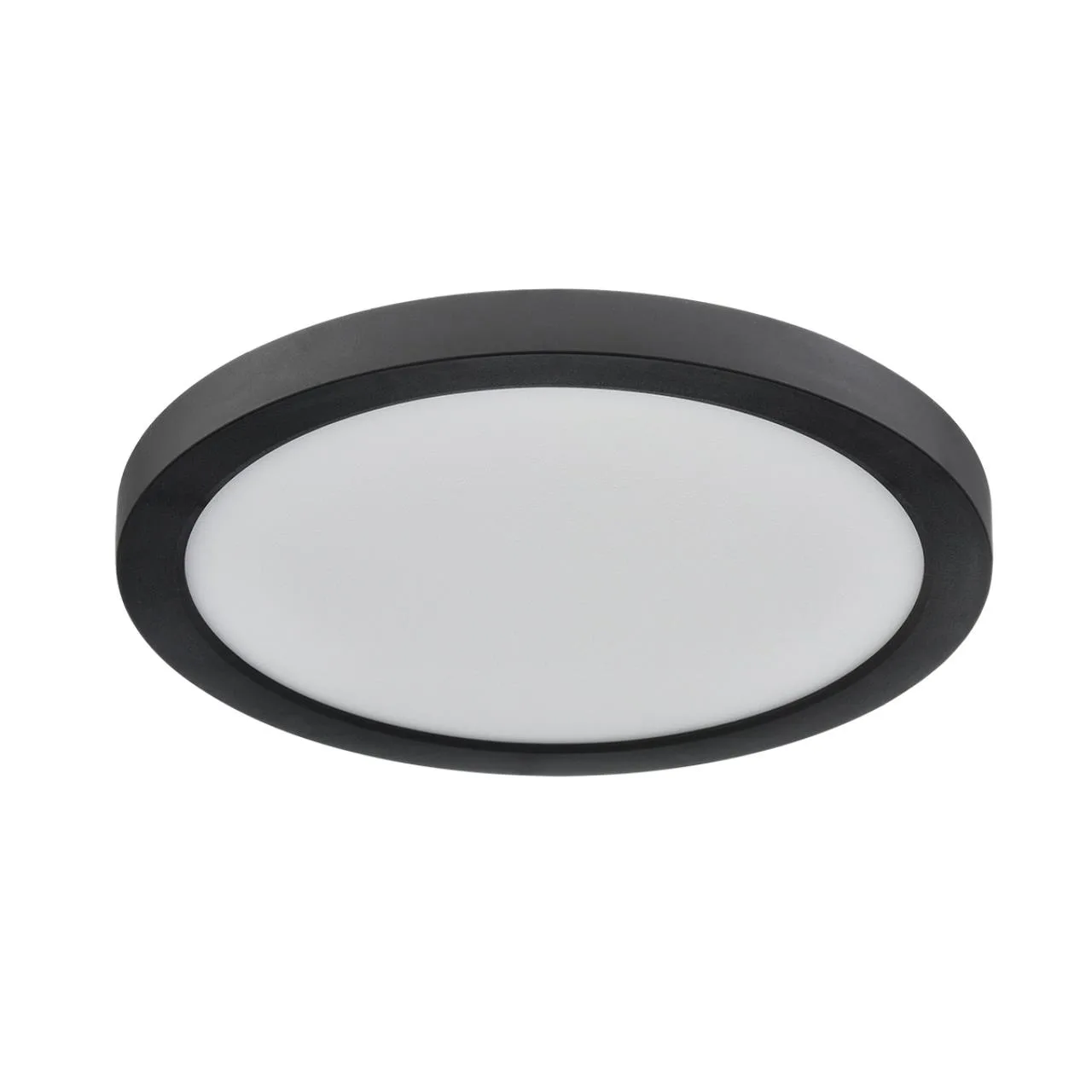 SONEX; СОНЕКС 7788/18L MITRA LED SN 537 Светильник пластик/белый/черный LED 18Вт 3000/4000/6500К D225 IP44 CCT/датчик движения NEBULA BLACK — главное фото товара