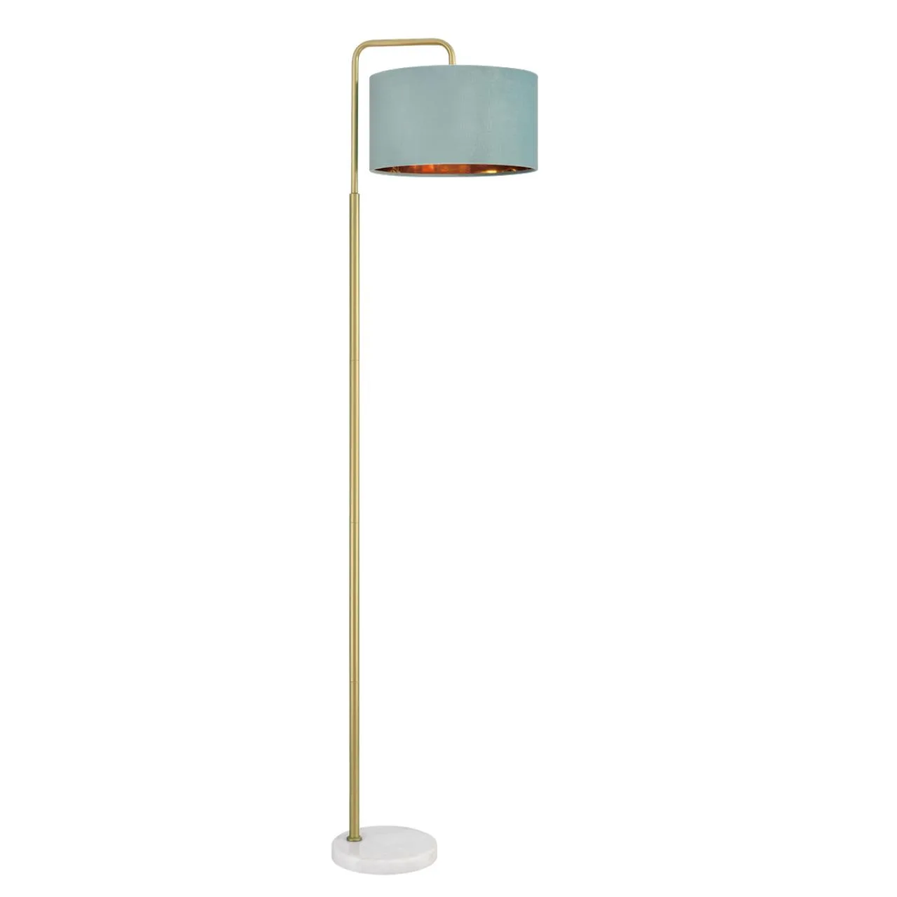 Lumion 8074/1F NEOCLASSI LN26 464 золото/зеленый, металл/камень/текстиль Торшер E27 1*60W 220V AVIOLA — главное фото товара