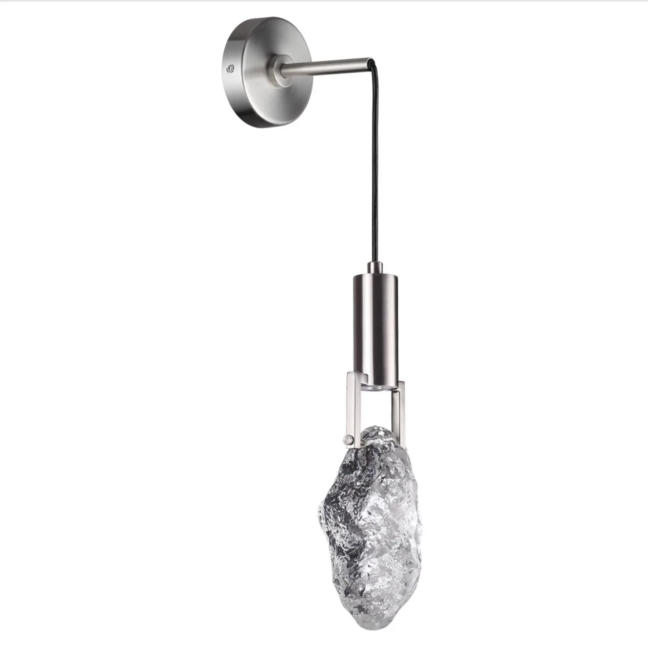 Odeon Light 6696/5WL MIDCENT ODL24 239 Настенный светильник матовый никель/металл/стекло IP20 LED 5W 200Лм 3000K LIA — главное фото товара
