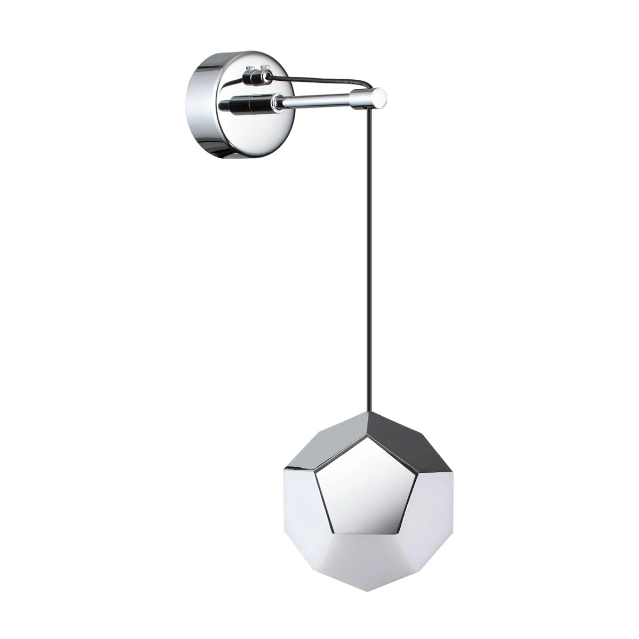 Odeon Light 4304/7WL HIGHTECH ODL22 000 хром Настенный светильник IP20 LED 7W 420Лм IP20 4000K BINGO — главное фото товара