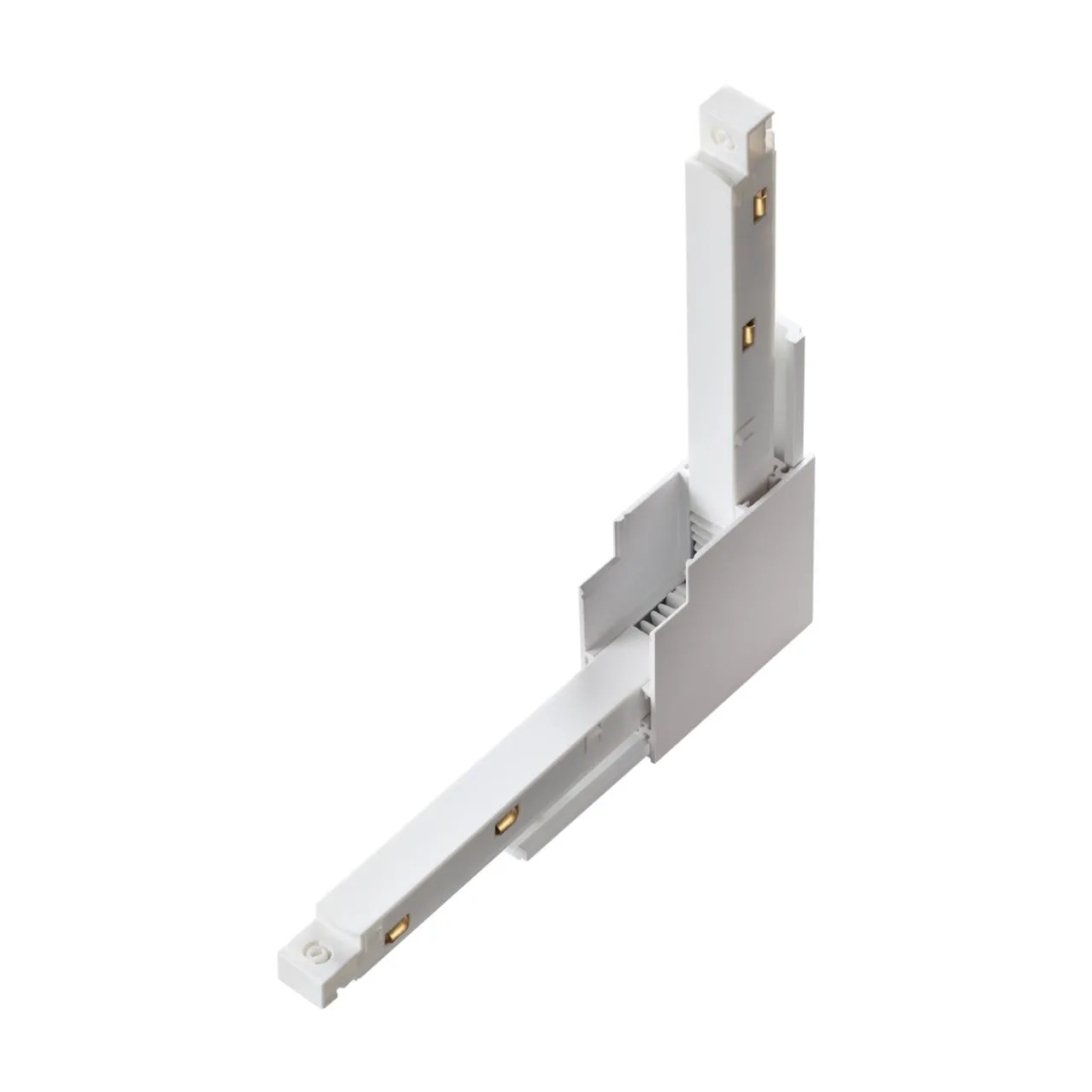Novotech 135123 SHINO NT21 043 белый Соединитель с токопроводом для шинопровода Г-образный IP20 48V FLUM — главное фото товара
